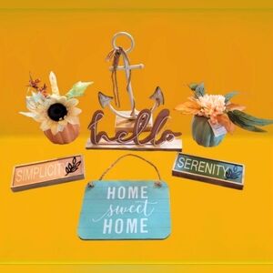 SUPER CUTE FALL HOME DECOR LOT ~ BRAND NEW